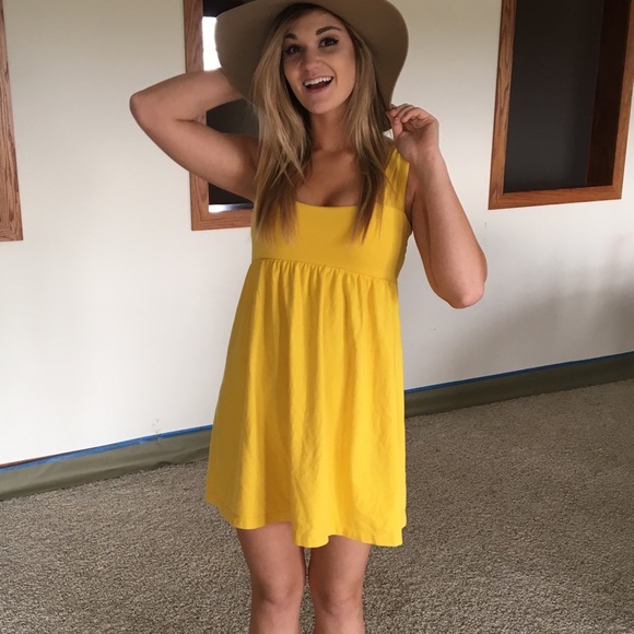 sundress yellow